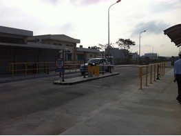 Kztek thi công bãi xe tại nhà máy lọc dầu Dung Quất